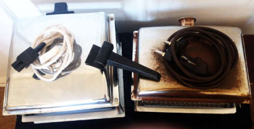 Vintage Large and Small 3 levels TV Braais / BBQ Grills