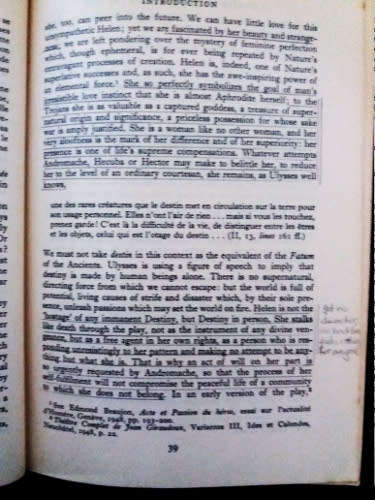 La Guerre de Troie n`aura pas lieu by Jean Giraudoux - act 1 scene 1 - 10 and act 2 scene 1 - 14