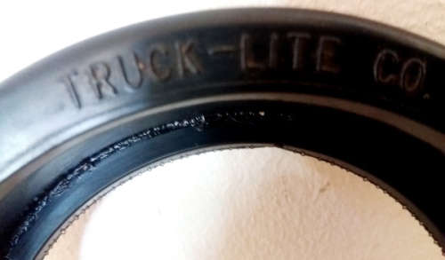 12V DC truck turning indicator lights - 2 sets and 1 set black mounting grommets