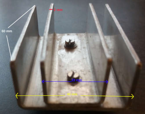 HEAT SINKS ALUMINIUM Job lot