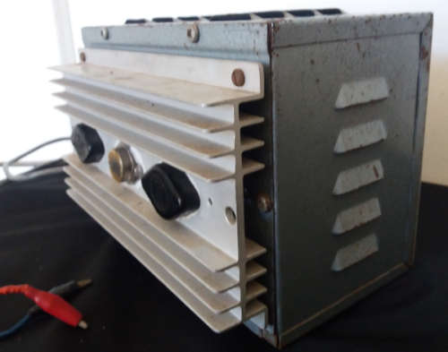 AC to DC step-down transformer 220AC to 15 and 30V with analogue voltage and micro ampere meters