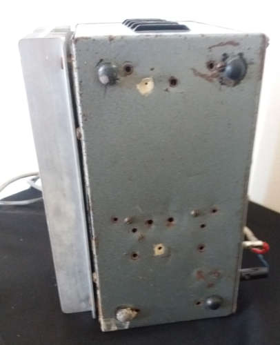 AC to DC step-down transformer 220AC to 15 and 30V with analogue voltage and micro ampere meters