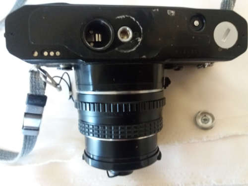 Asahi Pentax MX 35mm SLR Film Camera with SMC Pentax-m 50mm lens extras