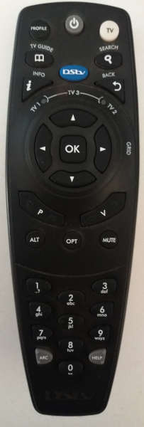 DSTV remote model B5