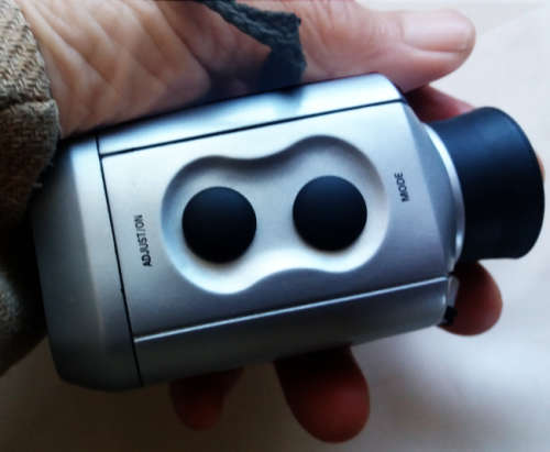 Mini Size Digital Rangefinder Golf Scope 5 x 20 :  393 FT at 1000 yards