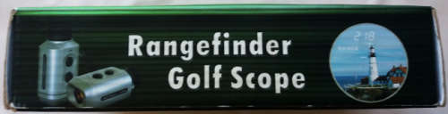 Mini Size Digital Rangefinder Golf Scope 5 x 20 :  393 FT at 1000 yards