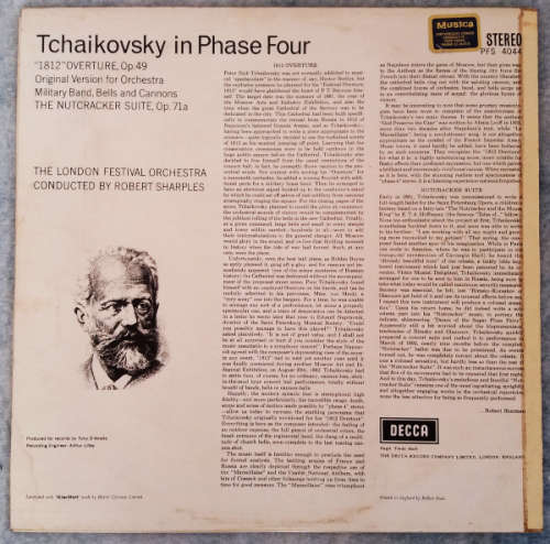 Tchaikovsky in Phase Four `1812` Overture , Nutcracker Suite - London Festival Orchestra - import lp