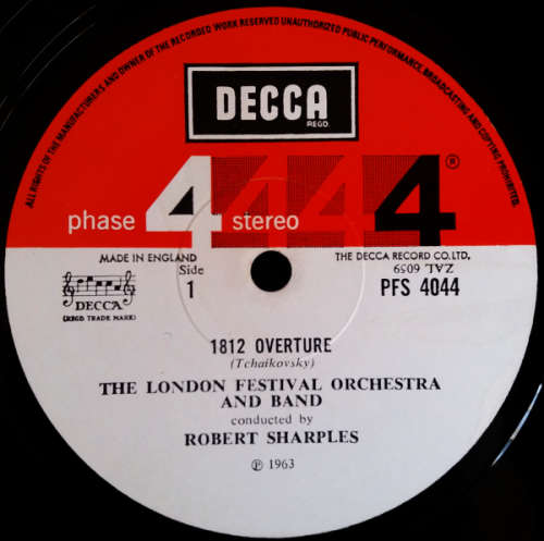 Tchaikovsky in Phase Four `1812` Overture , Nutcracker Suite - London Festival Orchestra - import lp