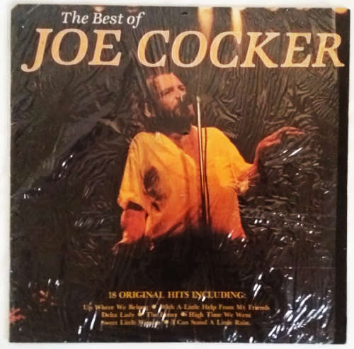 Joe Cocker - The best of Joe Cocker lp/vinyl 1985 - 18 original hits [VG]