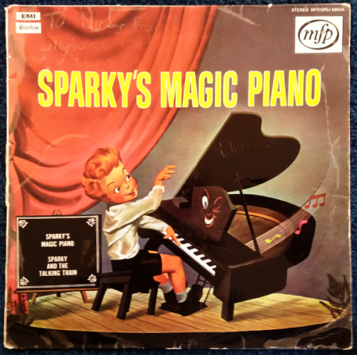 Lps / vinyls - Cinderella, Beatrix Potter, Sparky`s Magic piano, Noddy, Walt Disney 4 stories