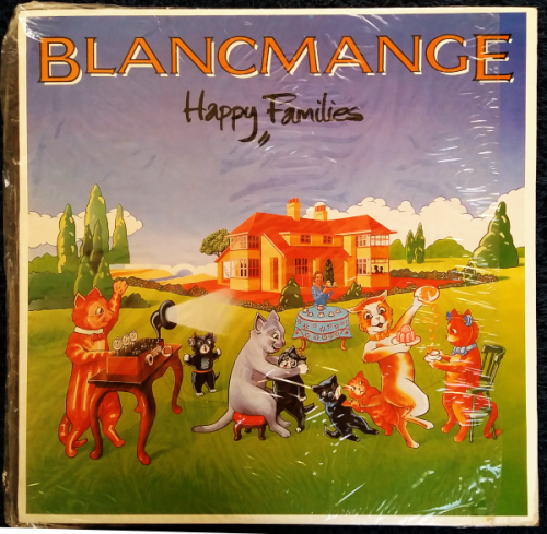 Blancmange - Happy Families Vinyl LP (vinyl VG+, cover VG+)