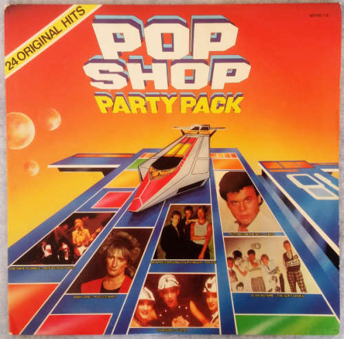 Pop Shop Party Pack Lp vinyl double album, gate-fold cover (vinyls G-)