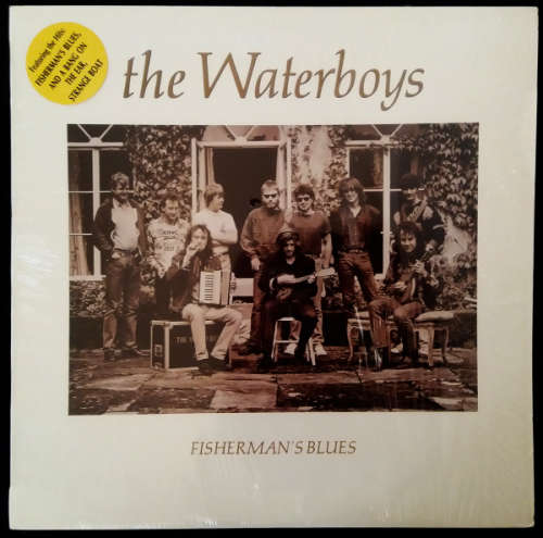 The Waterboys -  Fisherman`s Blues vinyl LP released 1988 (NM-/VG+)