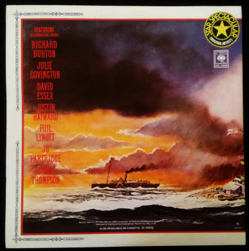 Jeff Wayne - War Of The Worlds Double vinyl LP - Gate-fold cover released 1980