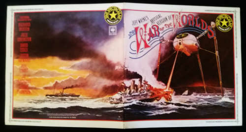 Jeff Wayne - War Of The Worlds Double vinyl LP - Gate-fold cover released 1980