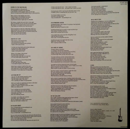 Dire Straits - Dire Straits vinyl lp with separate lyrics sheet (Ex VG+/VG)