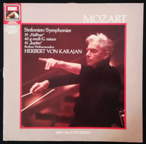 Mozart - Sinfonien/Symphonies Nos. 35, 40, 41 vinyl LP - Import (VG/VG)