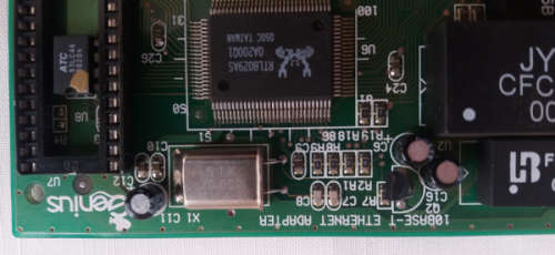 Genius 10BASE-T Ethernet LAN Network Adapter