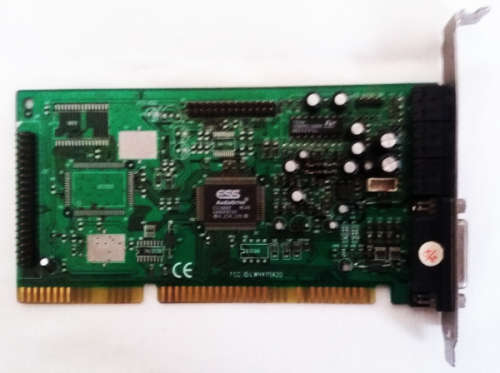 ESS Audiodrive ES1868F M148 16-bit ISA Sound Card for vintage computer