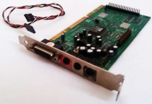 ESS Audiodrive ES1868F M148 16-bit ISA Sound Card for vintage computer