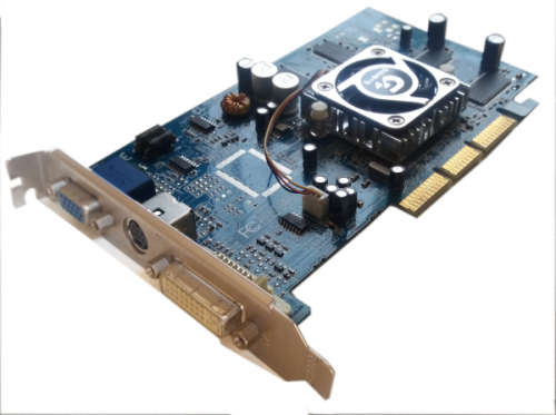 Graphics card - Gigabyte Ati Radeon 9200 GV-R92128DH  - REV1.0