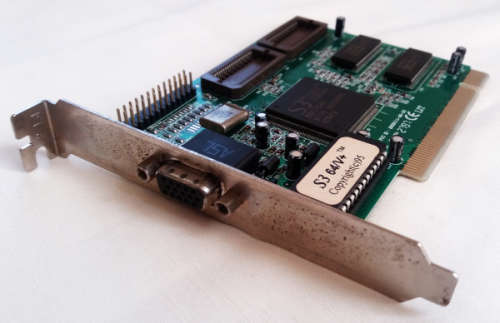 S3 Trio64 EON2AA 86C764X 2mb PCI video graphics card