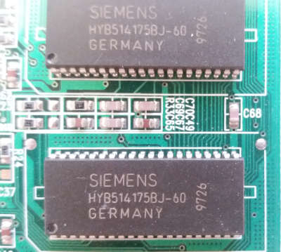 S3 Trio64 EON2AA 86C764X 2mb PCI video graphics card