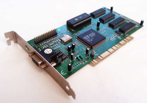 S3 Virge/DX On Board Q5E4BB 86C375 PCI 4 mb Video Graphics Card