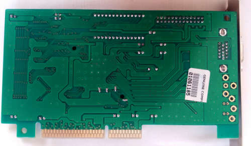 6326 AGP-E Rev 2.2 8MB video graphics card with heat sink on chipset