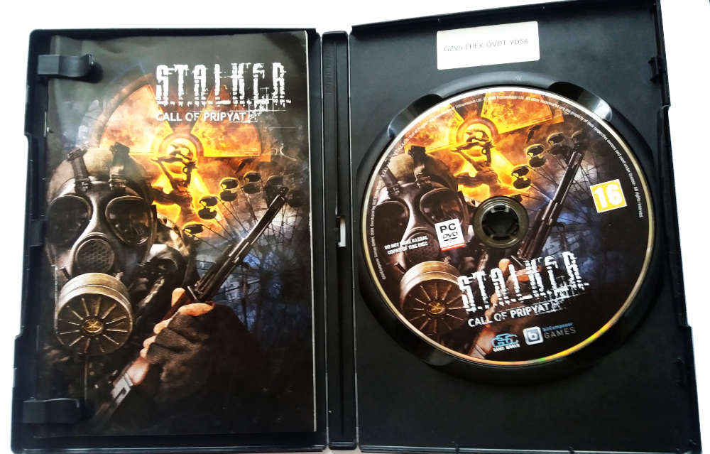 Stalker - Call of Pripyat pc dvd