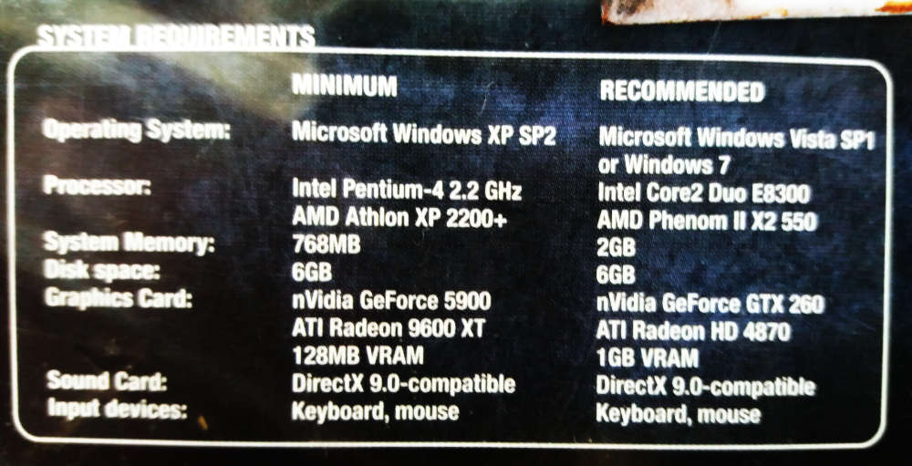 Stalker - Call of Pripyat pc dvd