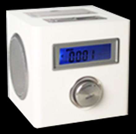 2.0 channel speaker & player for iPod/iPhone/MP3/MP4 players/notebooks with FM Radio & Alarm clock
