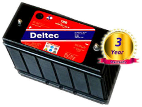 12v 90 A/H Deltec (Betta) LEAD CRYSTAL BATTERY