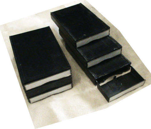 Vintage Audio Tape Cassette Holder Stack