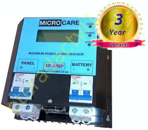 40amp SOLAR LCD MPPT REGULATOR AUTO (12-48v) by MICROCARE