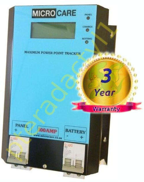 100amp SOLAR LCD MPPT REGULATOR AUTO (12-48v) by MICROCARE