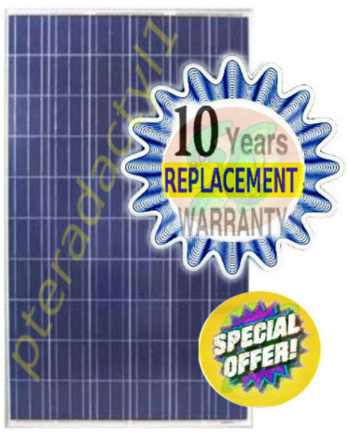 300w SOLAR PANEL POLYCRYSTALLINE RENESOLA VIRTUS II (36v) SPECIAL LIMITED STOCK ex JHB & CT