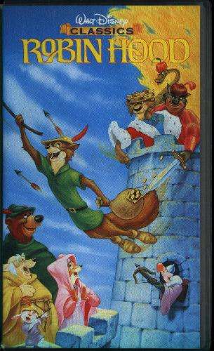 Walt Disney Classic - ROBIN HOOD VHS Video