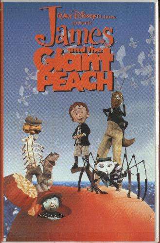 Walt Disney - James and the GIANT PEACH (1996) VHS Video