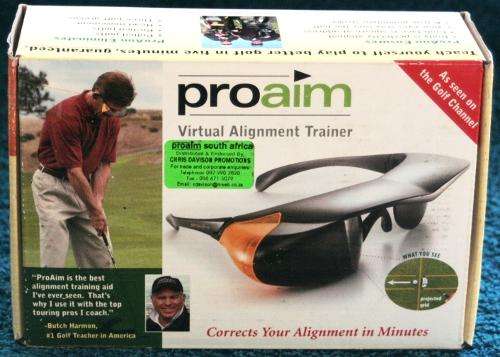 ProAim Virtual Alignment Trainer complete with DVD.
