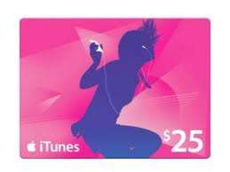 US iTunes Store Gift Voucher - $25 (iTunes Store 25 Dollar Code)
