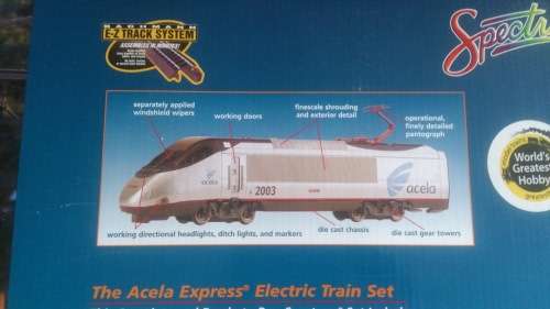 Bachmann Spectrum Acela HO Train Set