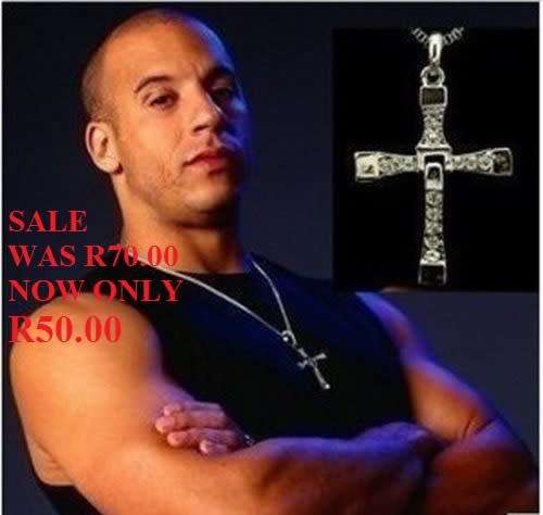Fast and the Furious Necklace and Pendant