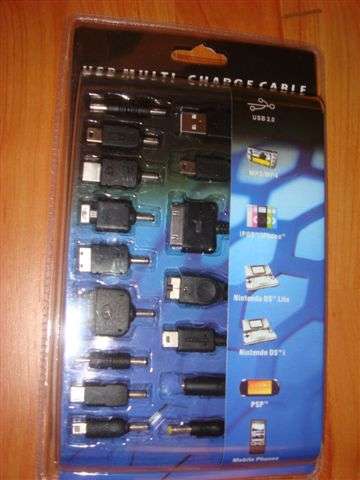 USB Multi-charge cable kit