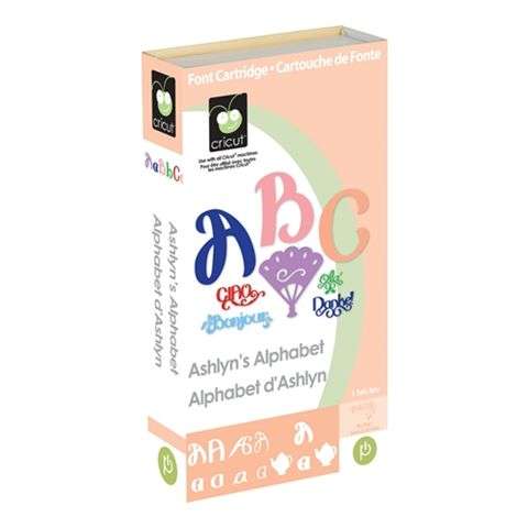 CRICUT & EXPRESSION Machine Cartridge: ASHLYN'S ALPHABET