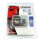 Micro SD (with SD adaptor) - 8Gb Kingston SD HC