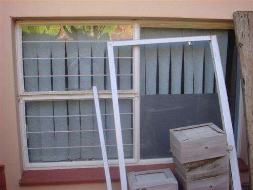 Steel Window TD78 with glass and burglar proofing - collect yourself and DIY