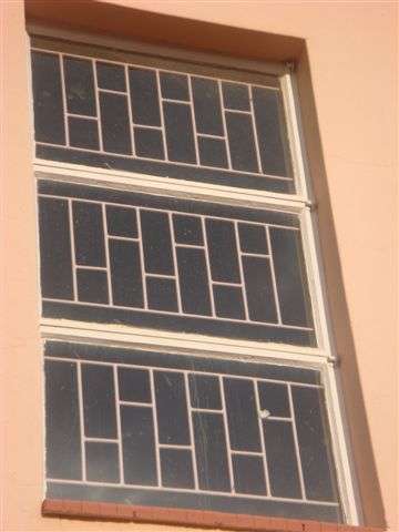 Steel Window TD67 with glass and burglar proofing - collect yourself and DIY