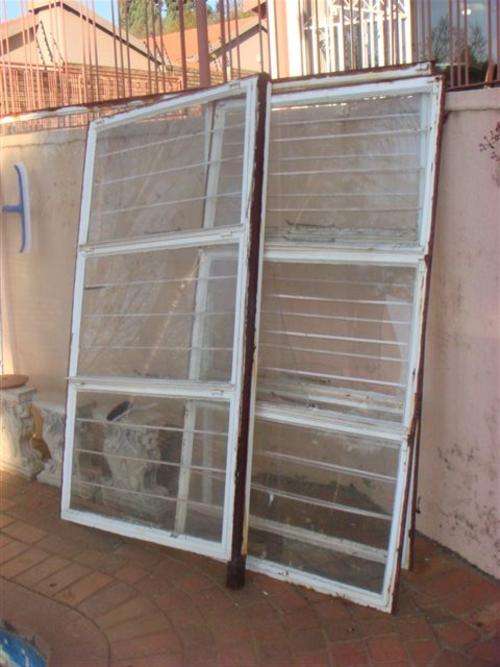 Steel Window TD67 with glass and burglar proofing - collect yourself and DIY