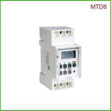 Digital industrial programmable timer - MTD8  (with battery backup for your geyser / pool pump)